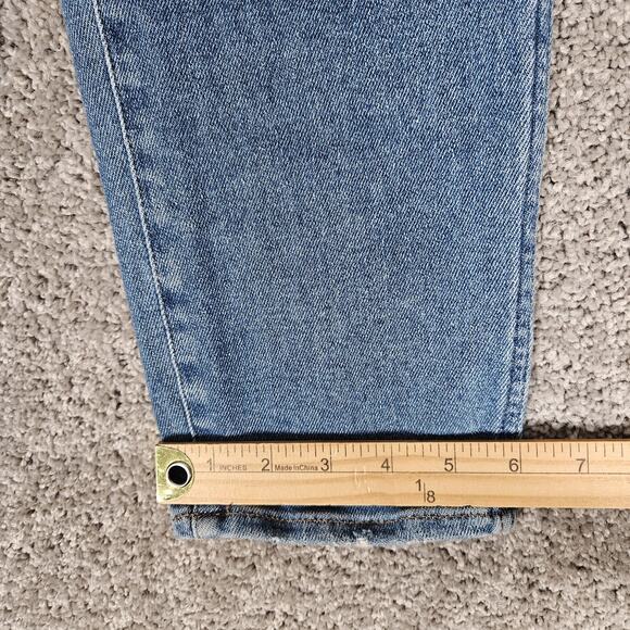 Madewell Jeans Womens 26 Blue Stovepipe Ditmas Wash Straight Stretch Normcore - Picture 14 of 16